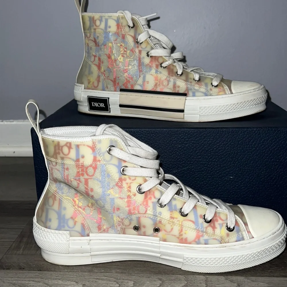 Mens Dior High Top Sneakers - Picture 5 of 9